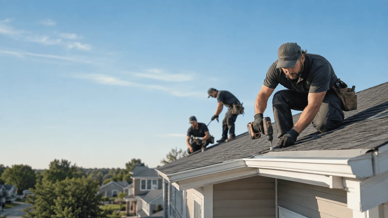 Fascia Repair in Trumbauersville, PA around you